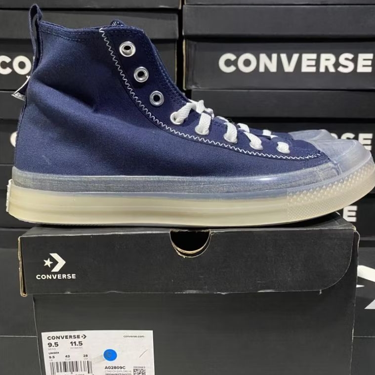 Sneakers Pria Converse CTAS CX Explore Hi - Obsidian