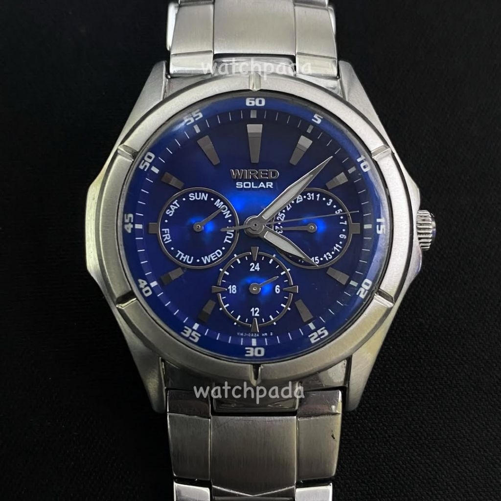 Wired Solar Chronograph by Seiko