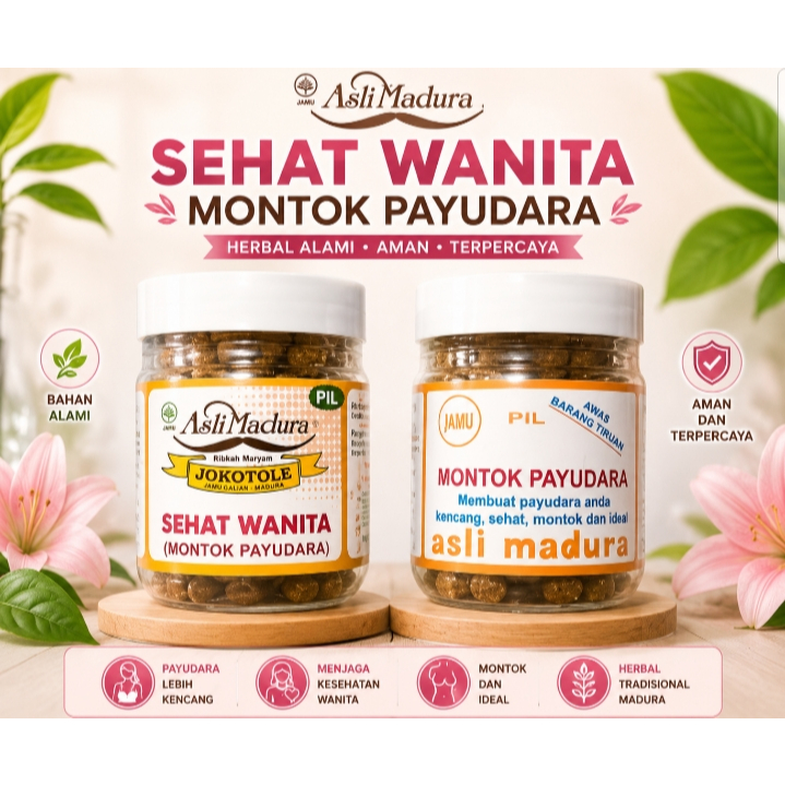 Jamu Tradisional -Jamu Montok Payudara - Herbal Alami