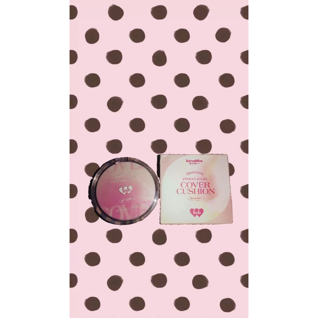 cushion barenbliss bloomatte & moisturizer g2g pink (preloved)