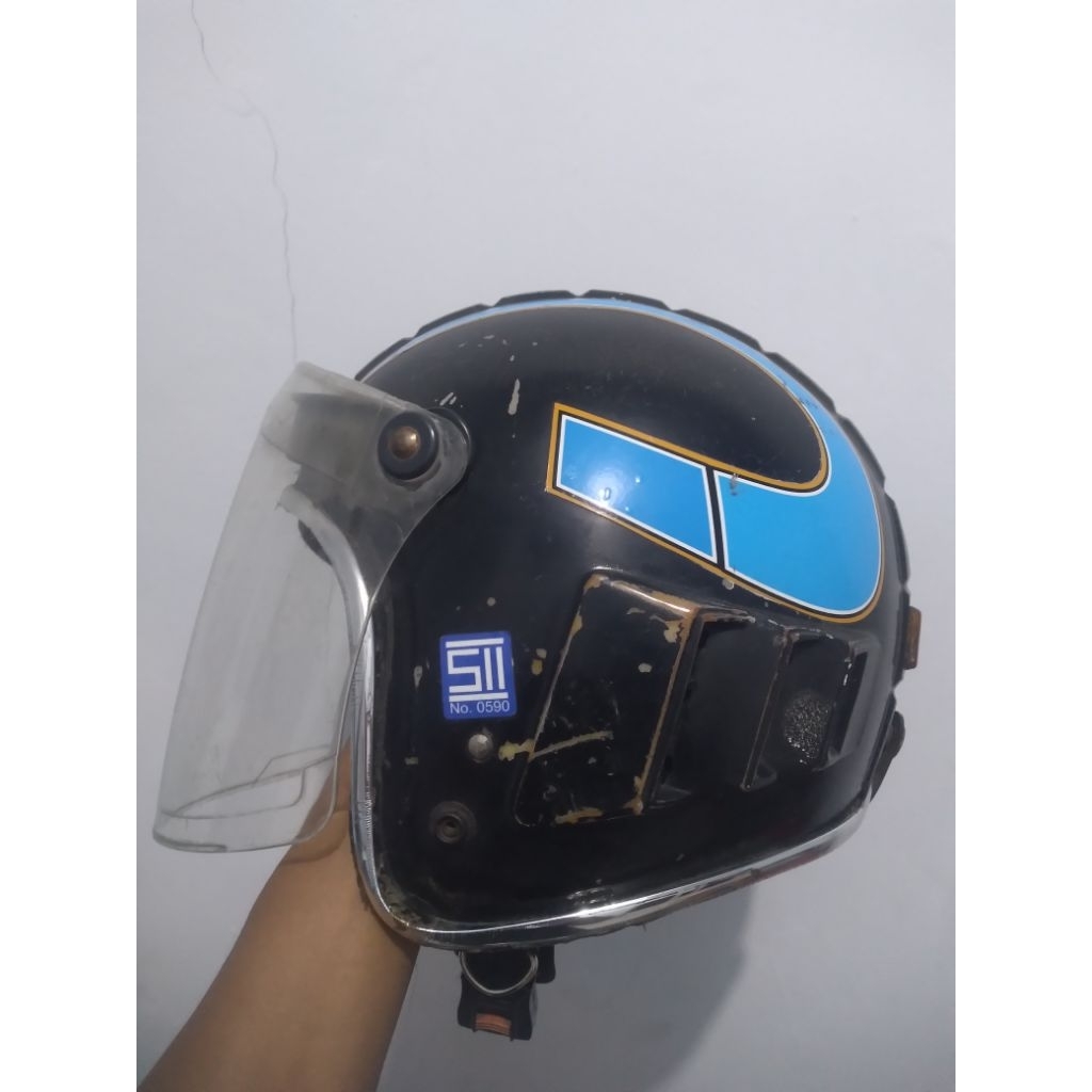 HELM JADUL ROBOT GAG MATA KUCING ORIGINAL
