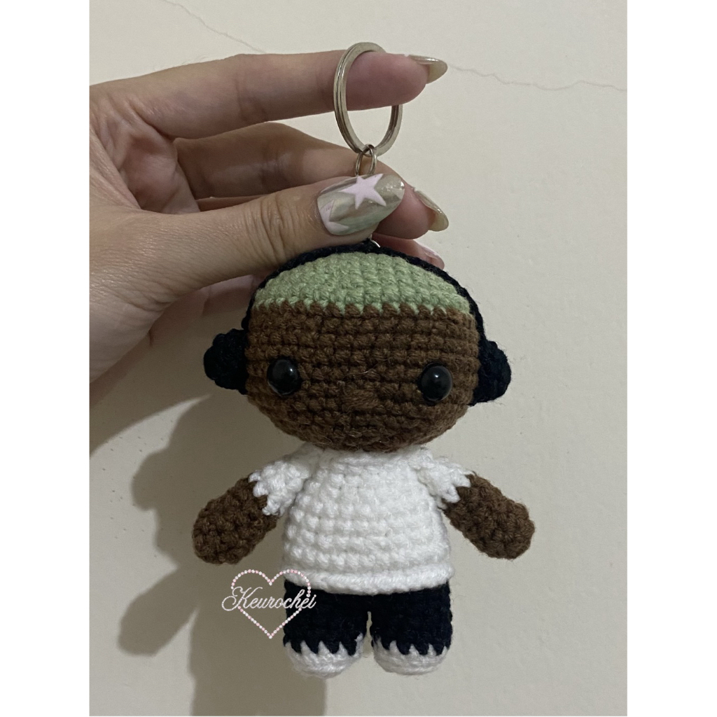 Frank Ocean Amigurumi Crochet Keychain [Keurochei]