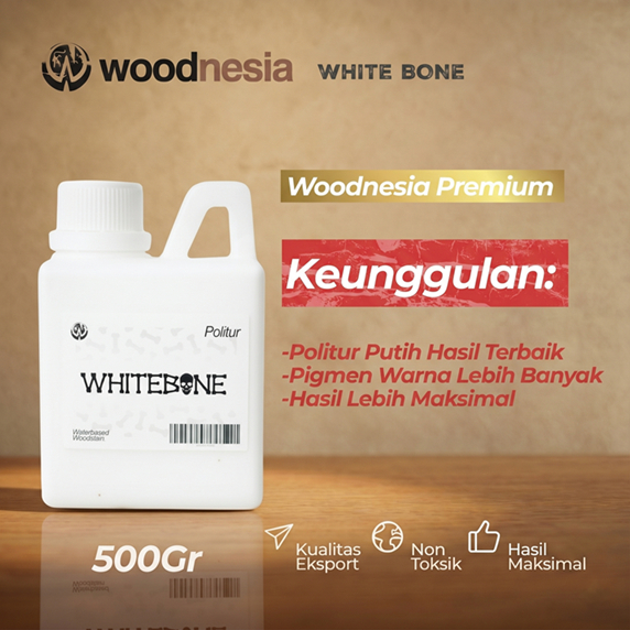 Cat Duco Putih Whitebone Cat Kayu Dasar Politur Kayu Putih Bisa Untuk Besi Juga Woodnesia Cat Primer
