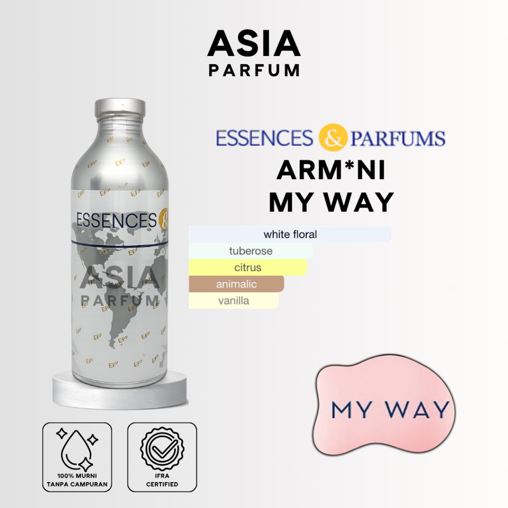 ESSENCES & PARFUMS MAGENTA 78646 - BIBIT PARFUM ARM MY WAY - SEGEL & REPACK 100G