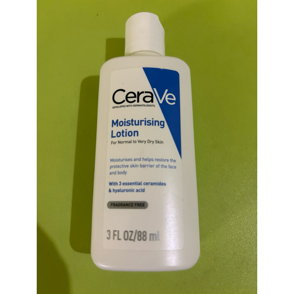 preloved moisturizer cerave lotion