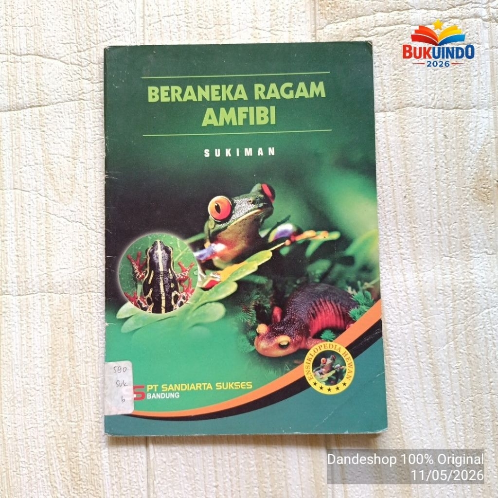 [d] Beraneka Ragam Amfibi - ensiklopedia hewan oleh Sukiman - Buku Pengetahuan Anak Bekas Preloved