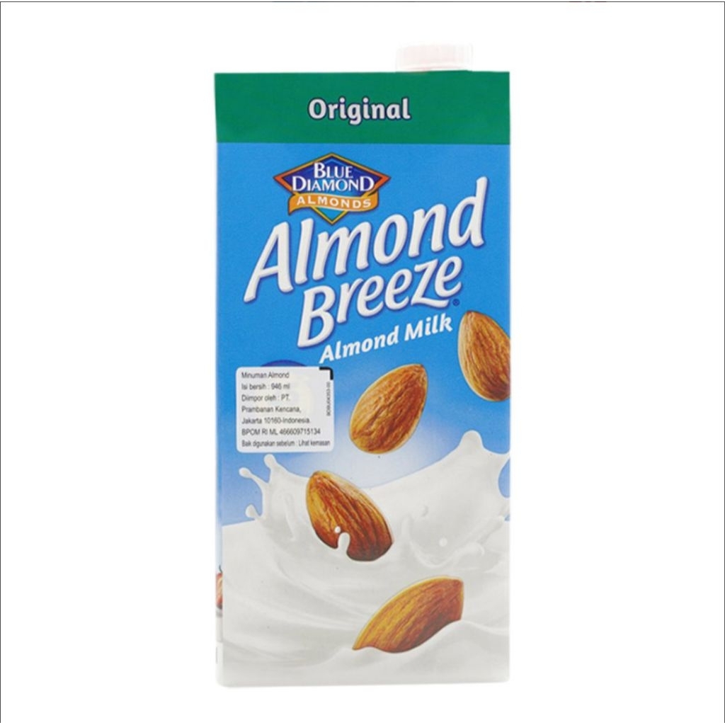 Almond Breeze Susu Cair Original Kotak 946 ml & 180 ml