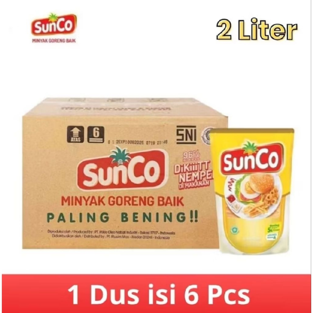 SUNCO 1 Dus 2 Liter Isi 6