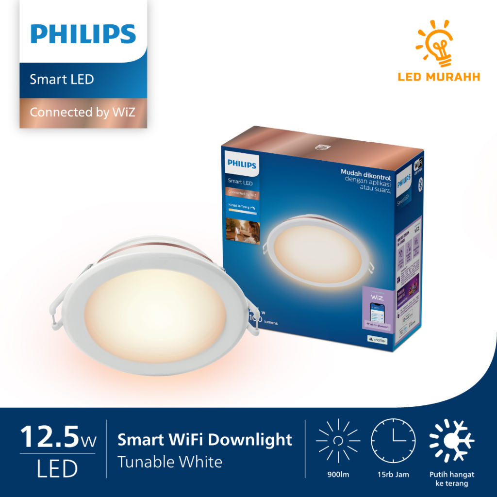 Philips Smart LED Downlight Tunable White 12.5W