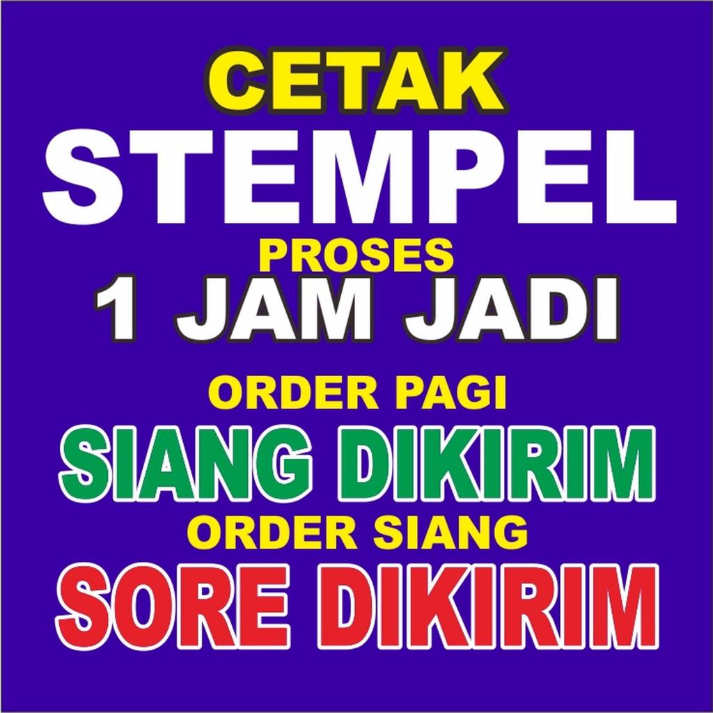 STEMPEL OTOMATIS JUMBO - STEMPEL WARNA - STEMPEL CUSTOM