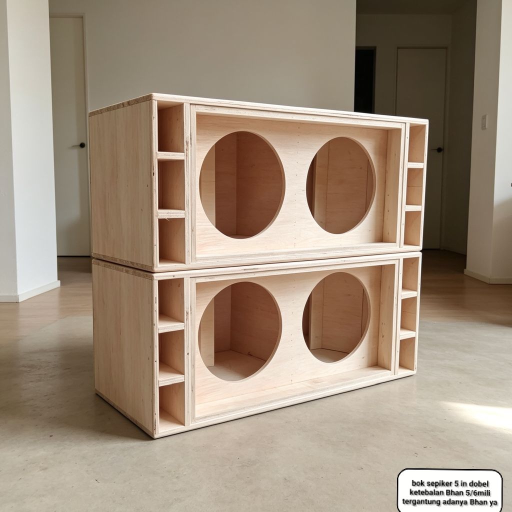 Box speaker Spl 5 inch doubel