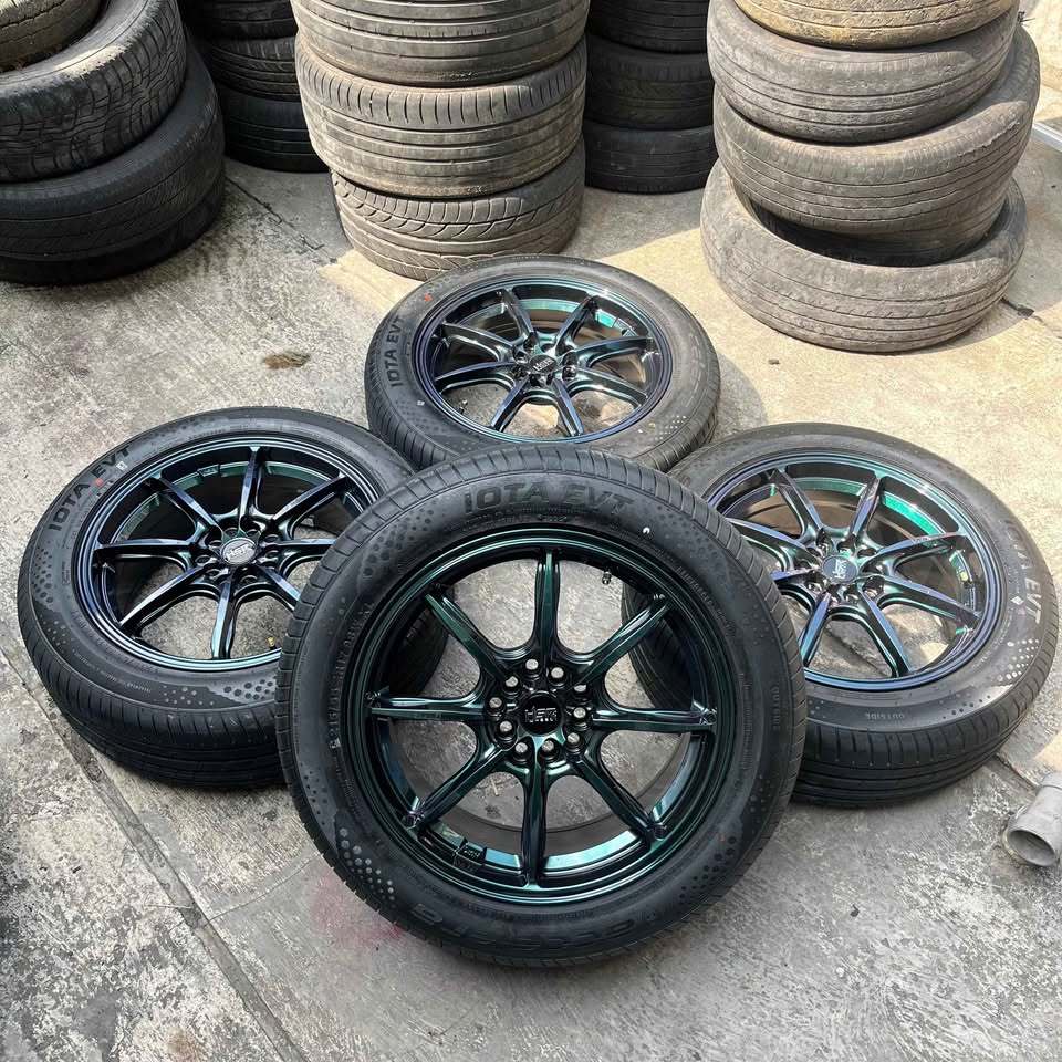 Velg+ban second MAYBRAT HSR R17 H10x100/114 ET42 215 55 r17