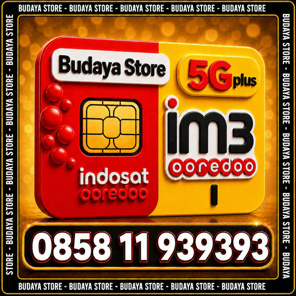 Kartu Perdana Spesial Indosat Ooredoo | Cantik | Rapi | Murah | 5G Indosat