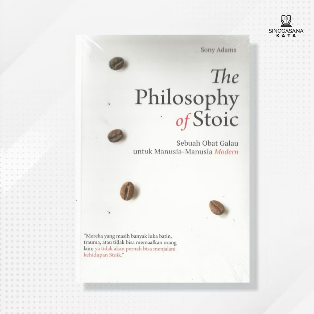 Buku The Philosophy of Stoic - Sony Adams - AHI