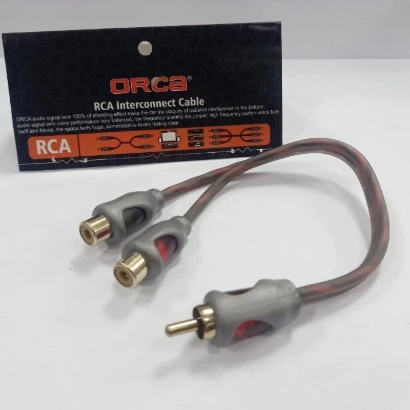 Kabel RCA Cabang ORCA / Kabel RCA Audio ORCA