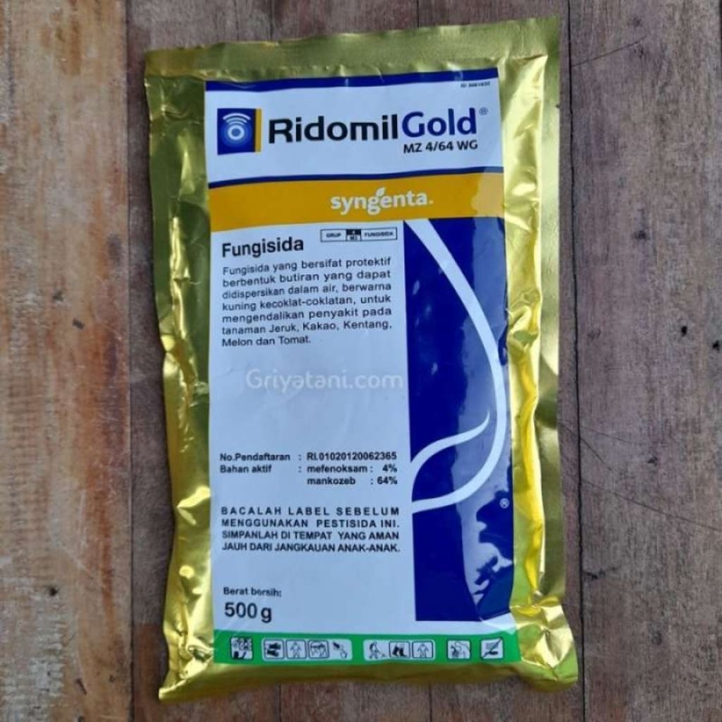 fungisida ridomil gold 500gram