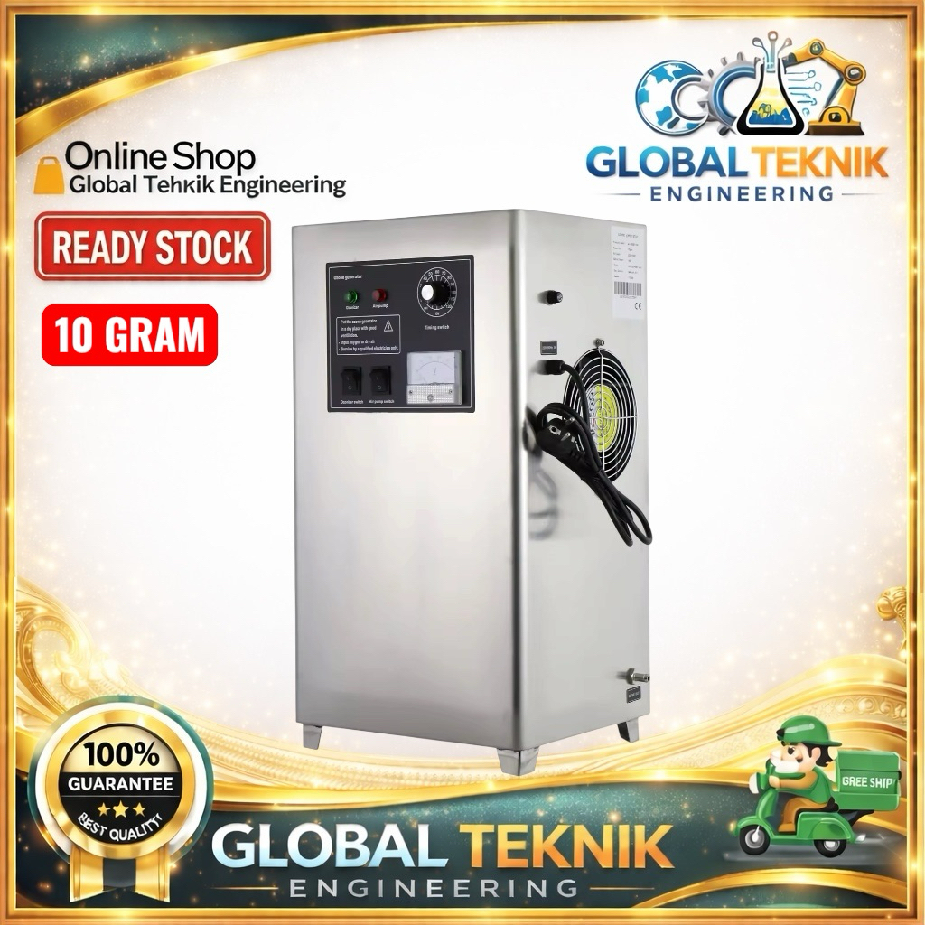 Ozone 10 Gram -Mesin Ozone Generator 10gram/Air cooling ozon Generator