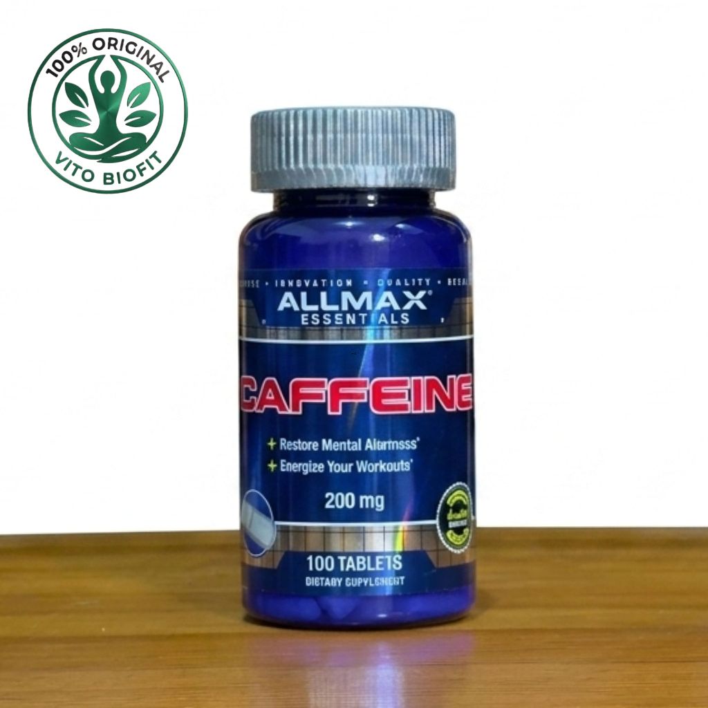 ALLMAX, Essentials, Caffeine, 200 mg, 100 Tablets