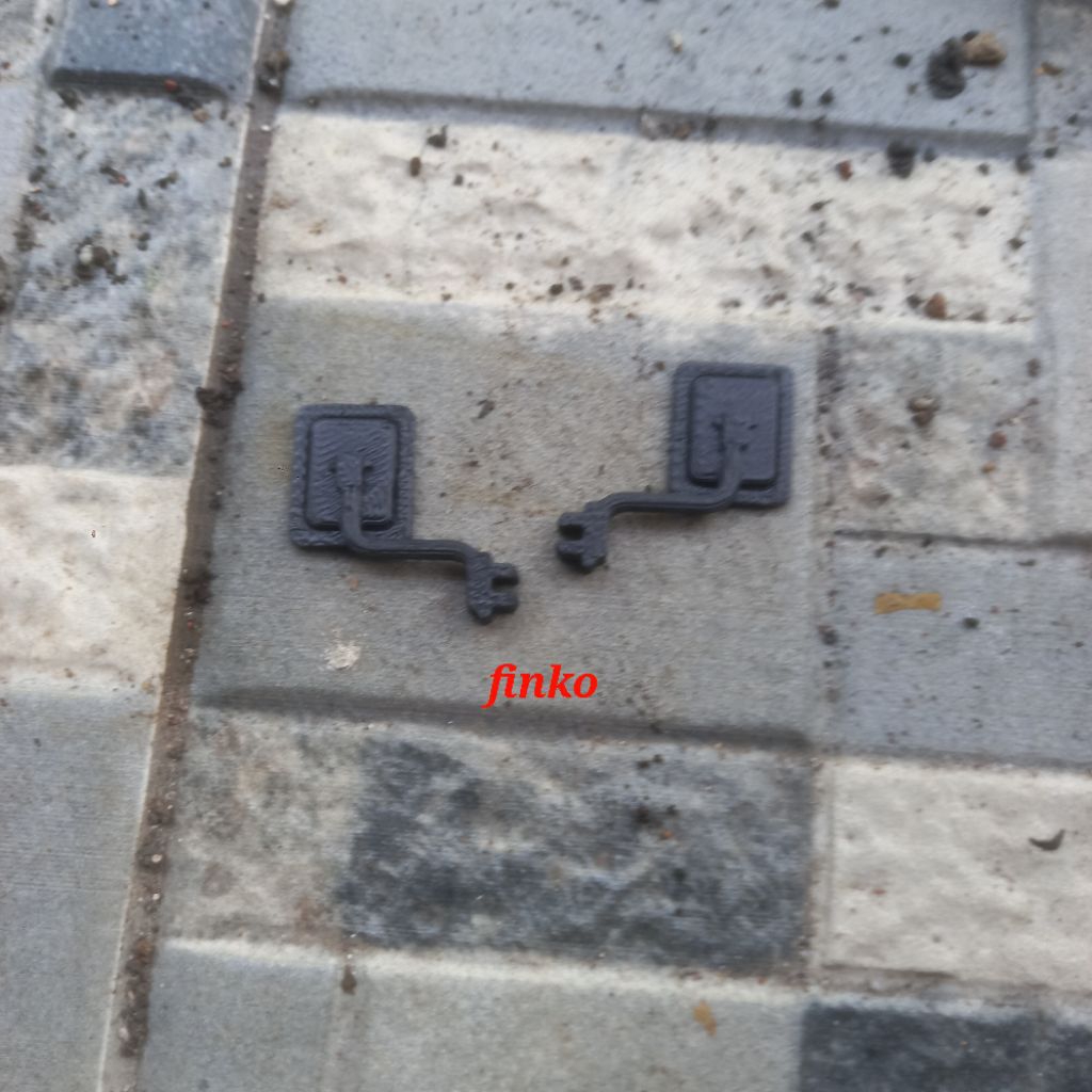 rc part, sepasang spion wpl c34 c44 1/16