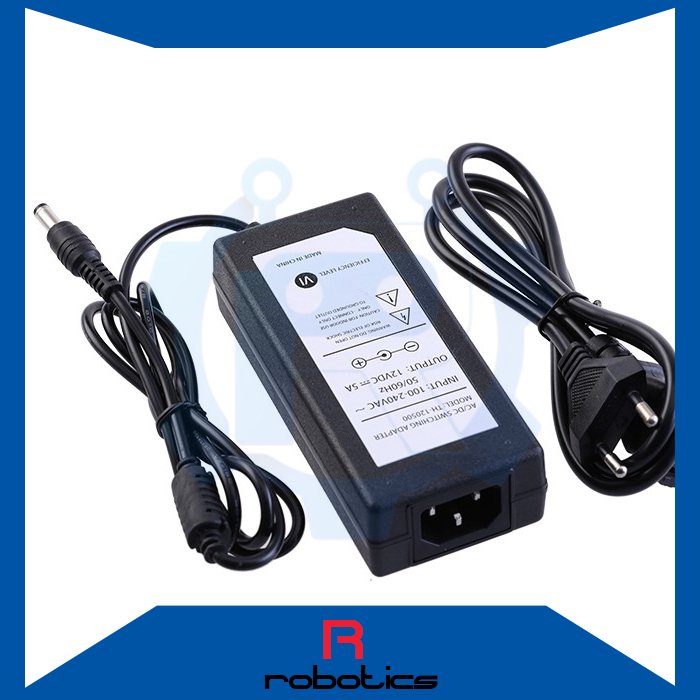 Adaptor 5a 12v Murni Switching Adaptor CCTV 12V 5A Adaptor CCTV 12V 5A
