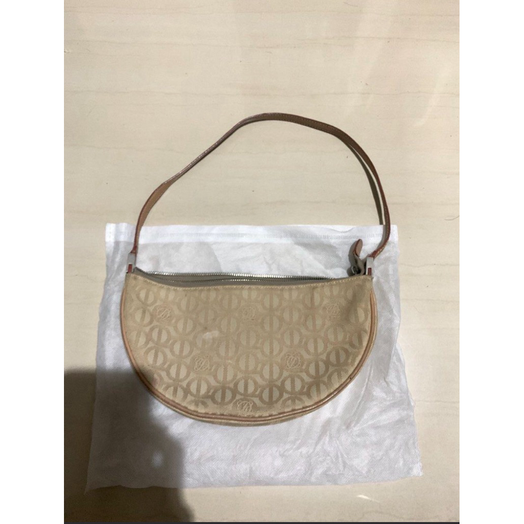 Preloved louis quatorze beige shoulder bag
