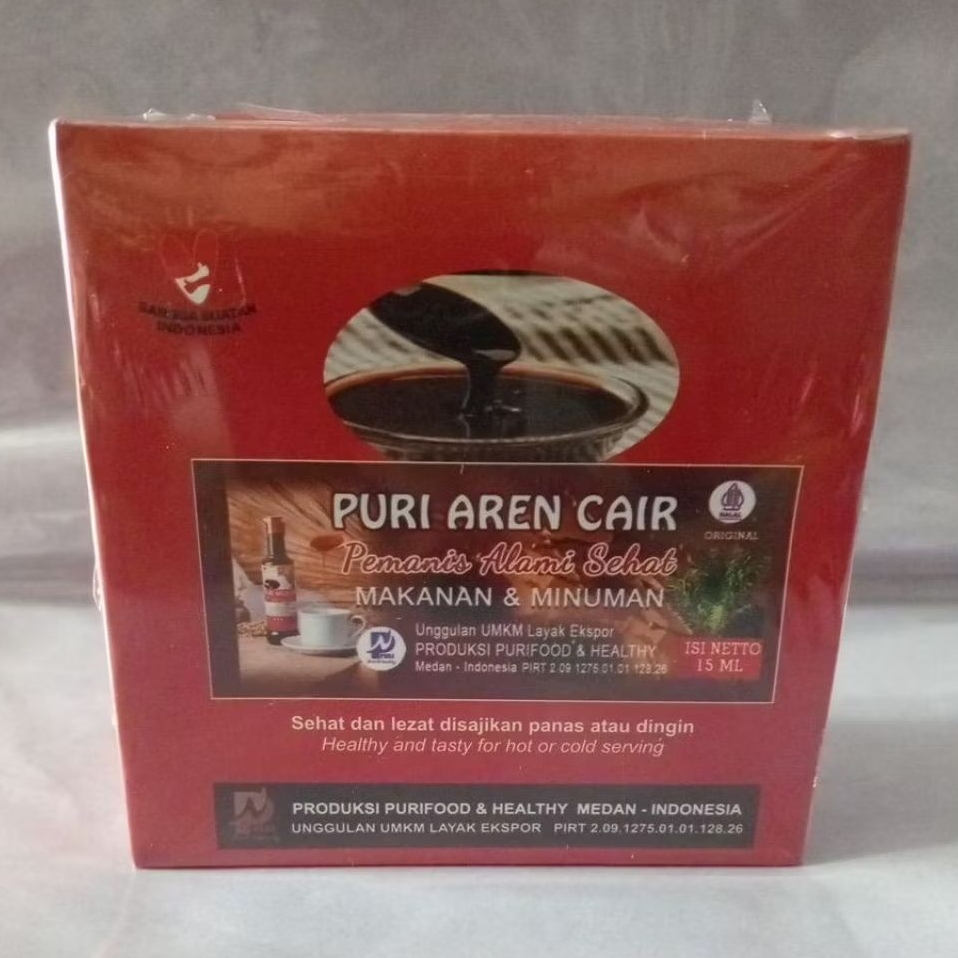 Puri Gula Aren Cair Sachet Isi 10
