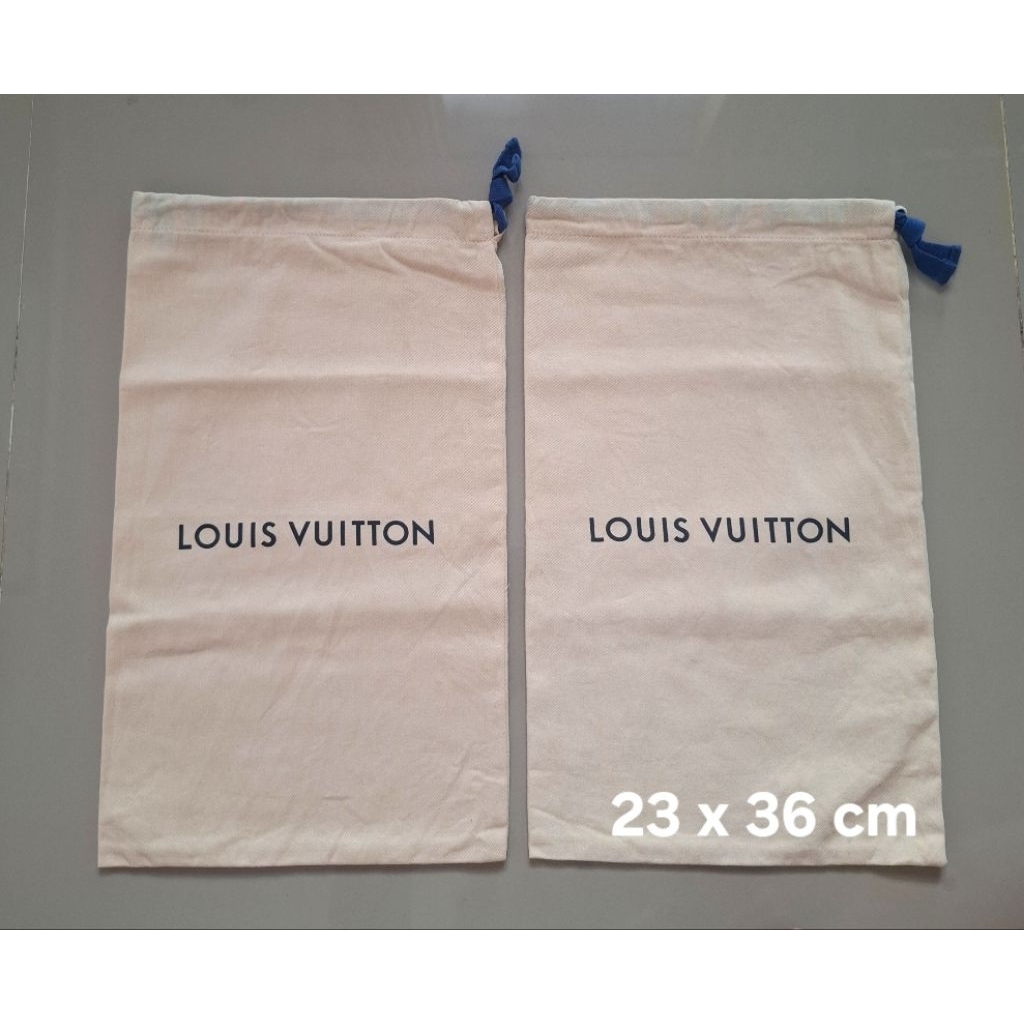 dustbag louis vuitton shoes authentic