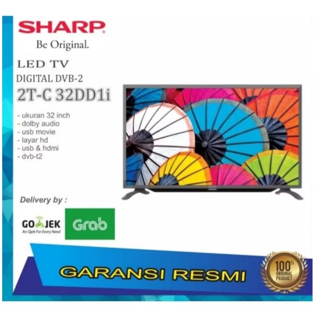 TV SHARP 32 INCH HD DIGITAL TV