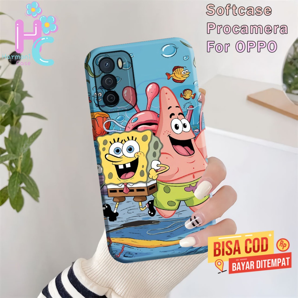 Softcase Procamera | Case procamera All Tipe Hp For Oppo A16 A53 A54 A3S A5S | Softcase Silicon | Fu