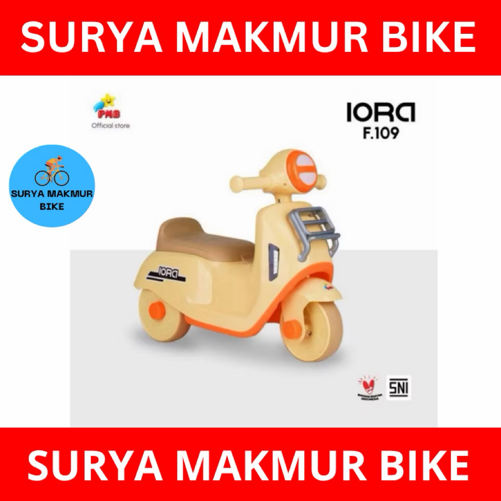 Mainan mobilan anak Iora F109 Musik new