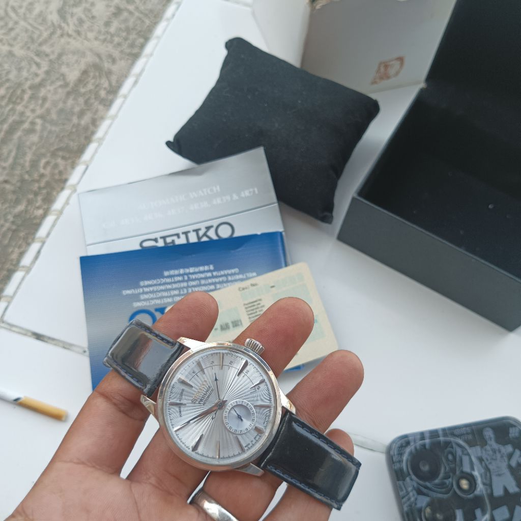 seiko presage blue sky