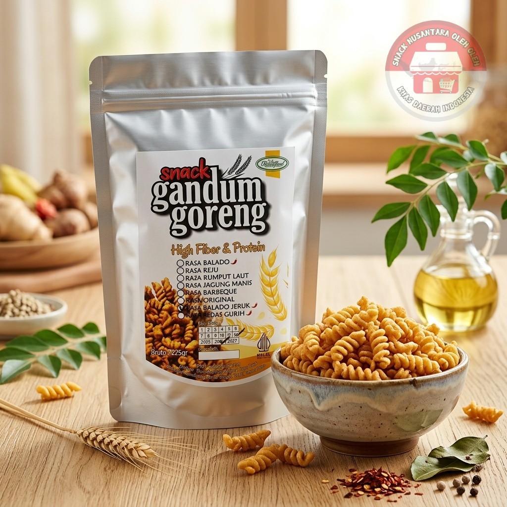 Snack Gandum Goreng Premium Makaroni Khas Tasikmalaya Jawa Barat