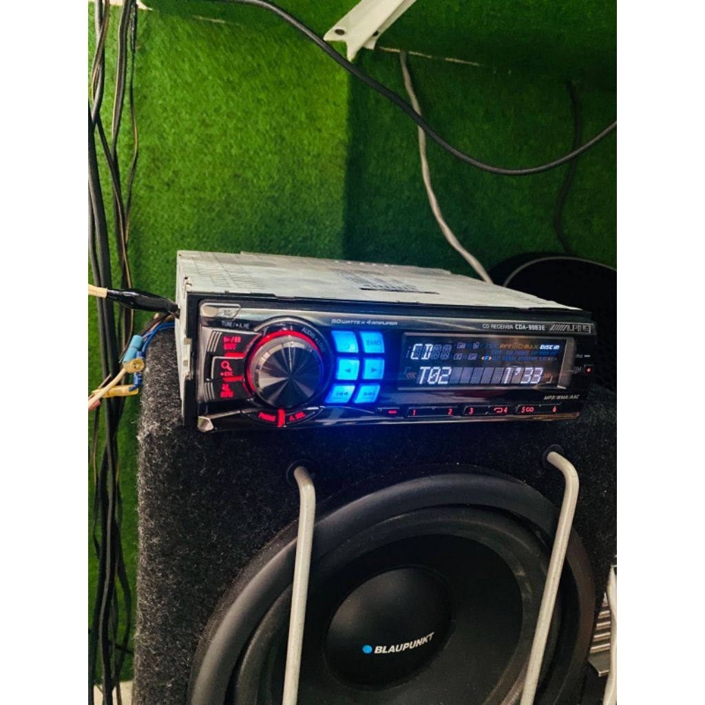 Single Din alpine CDA 9883E Sound Quality
