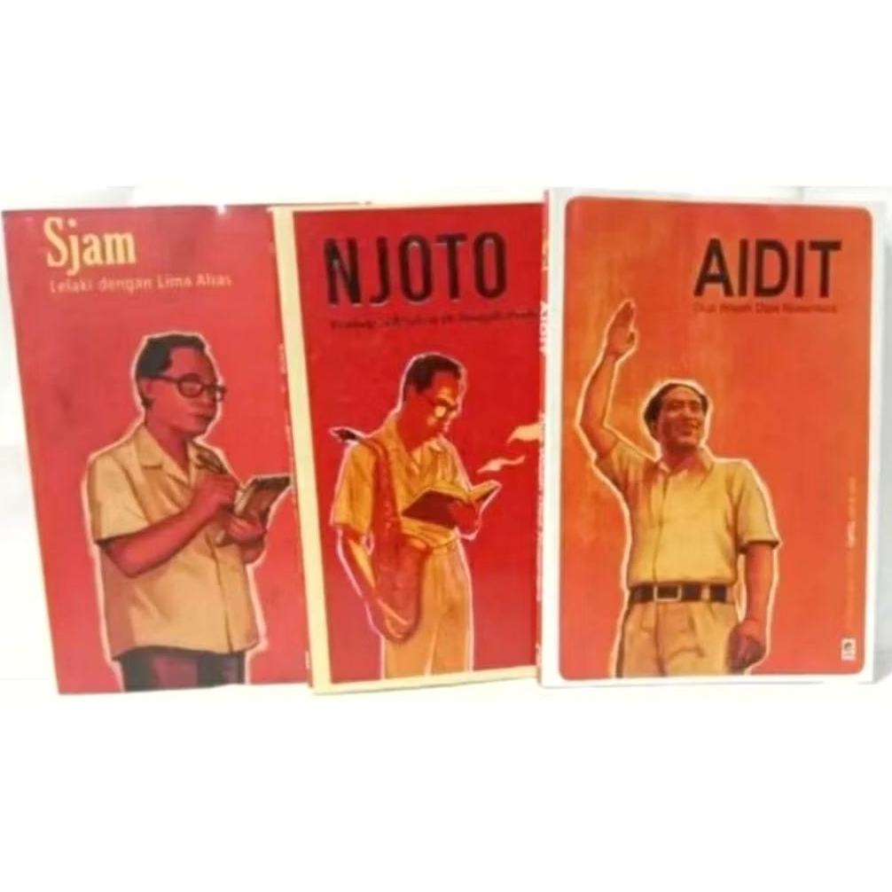 Paket 3 Buku Aidit Njoto dan Sjam