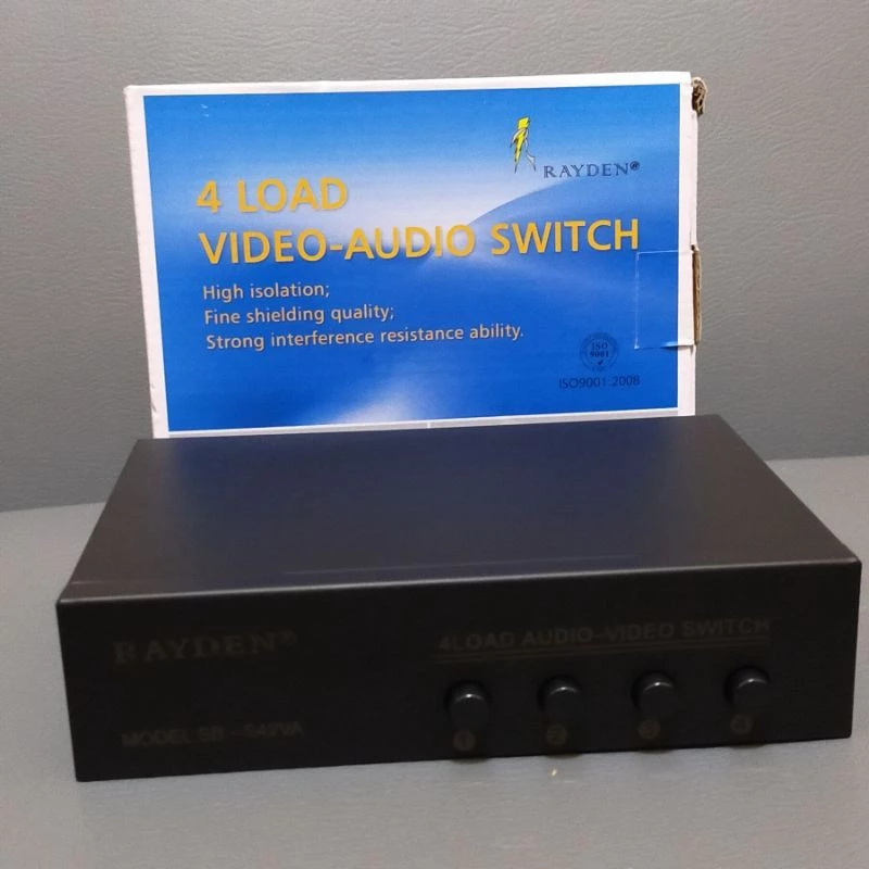 AV Selector / AV Selektor / Audio Video Switch RAYDEN S42VA