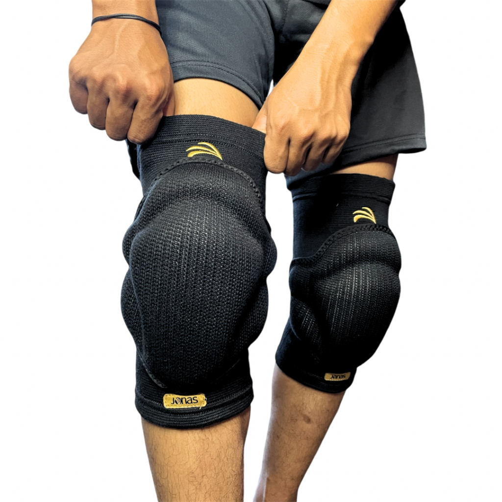 Kneepad Futsal Jonas Elite X3 Knee pad jonas Anti Slip Hitam Putih Deker Pelindung Lutut Kiper Futsa