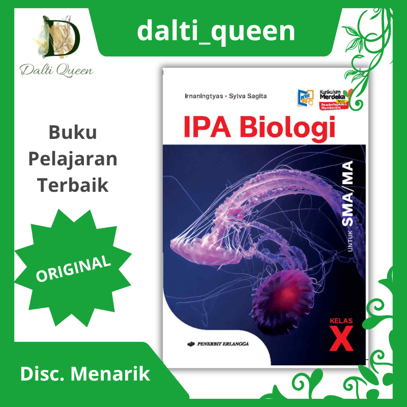 IPA BIOLOGI SMA KELAS X ERLANGGA