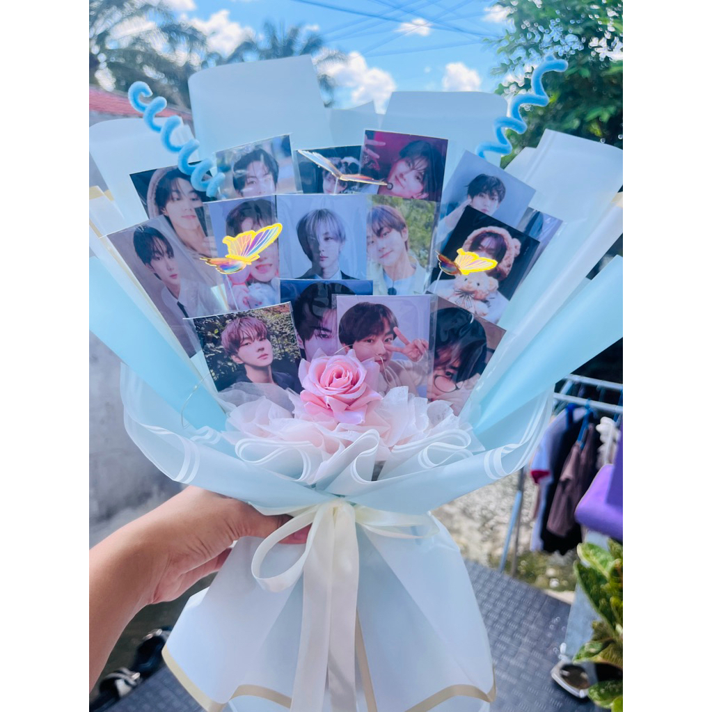 BOUQUET FOTO BTS/BOUQUET ANNIVERSARY/BUKET WISUDA/BOUQUET BUNGA