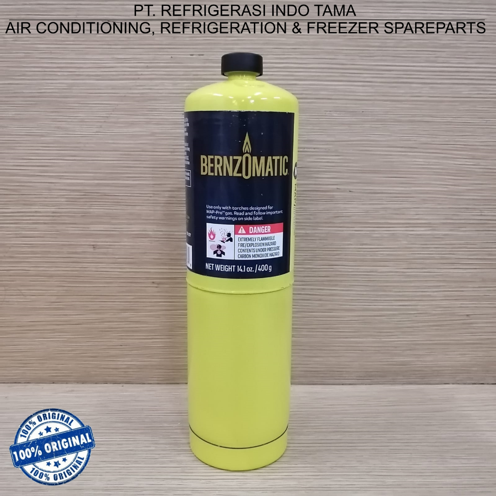 BERNZOMATIC Map Pro 400g - Map Gas Original 400 gr - Mapp Pro - Mapp Gas