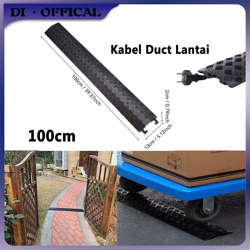 100CM Kabel Duct Lantai Kabel Duct Lantai Floor Cable Duct Kabel Ducting Lantai