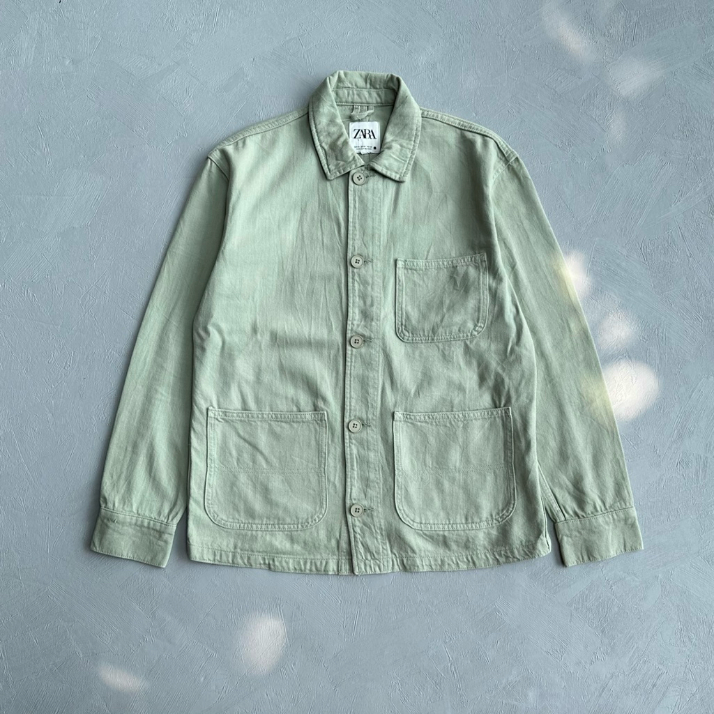 zara corduroy chore jacket