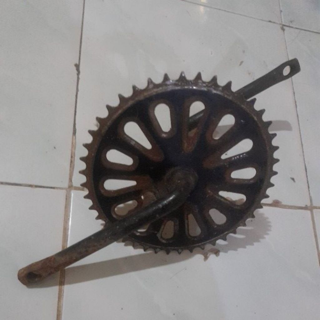 crank sepeda bmx bekas