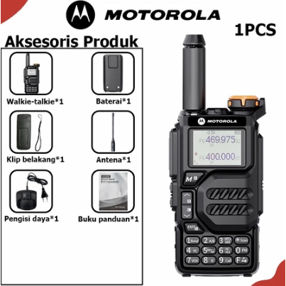 Handy Talkie Motorola X8 Radio HT Motorola x8 10Watt Dual Band UHF/VHF 5500mAh