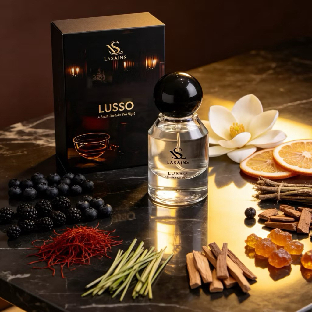 LUSSO LASAINS PARFUM - Mewah dan Elegan Black Saffronn