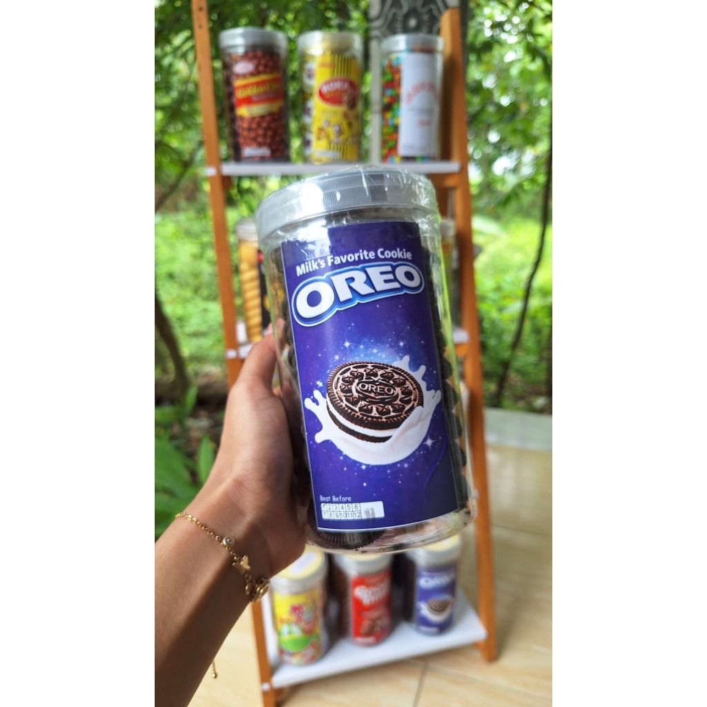 OREO VANILA SNACK BRANDED TOPLES ORIGINAL 1L DAN 600ML