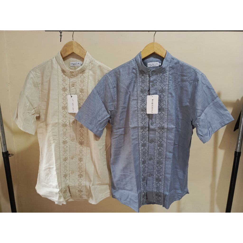EXECUTIVE KOKO PRIA LENGAN PENDEK BAHAN KATUN ORIGINAL
