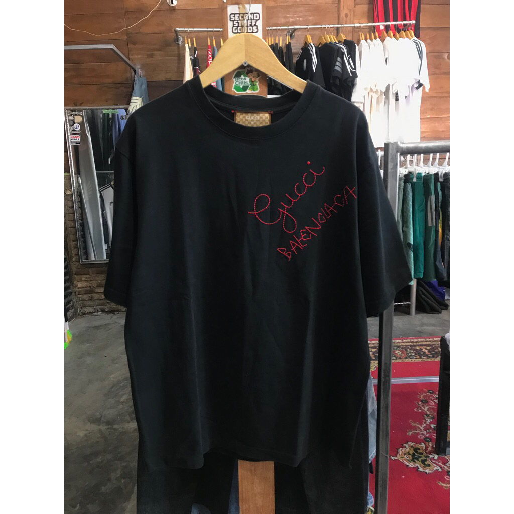 Kaos Gucci X Balenciaga Original