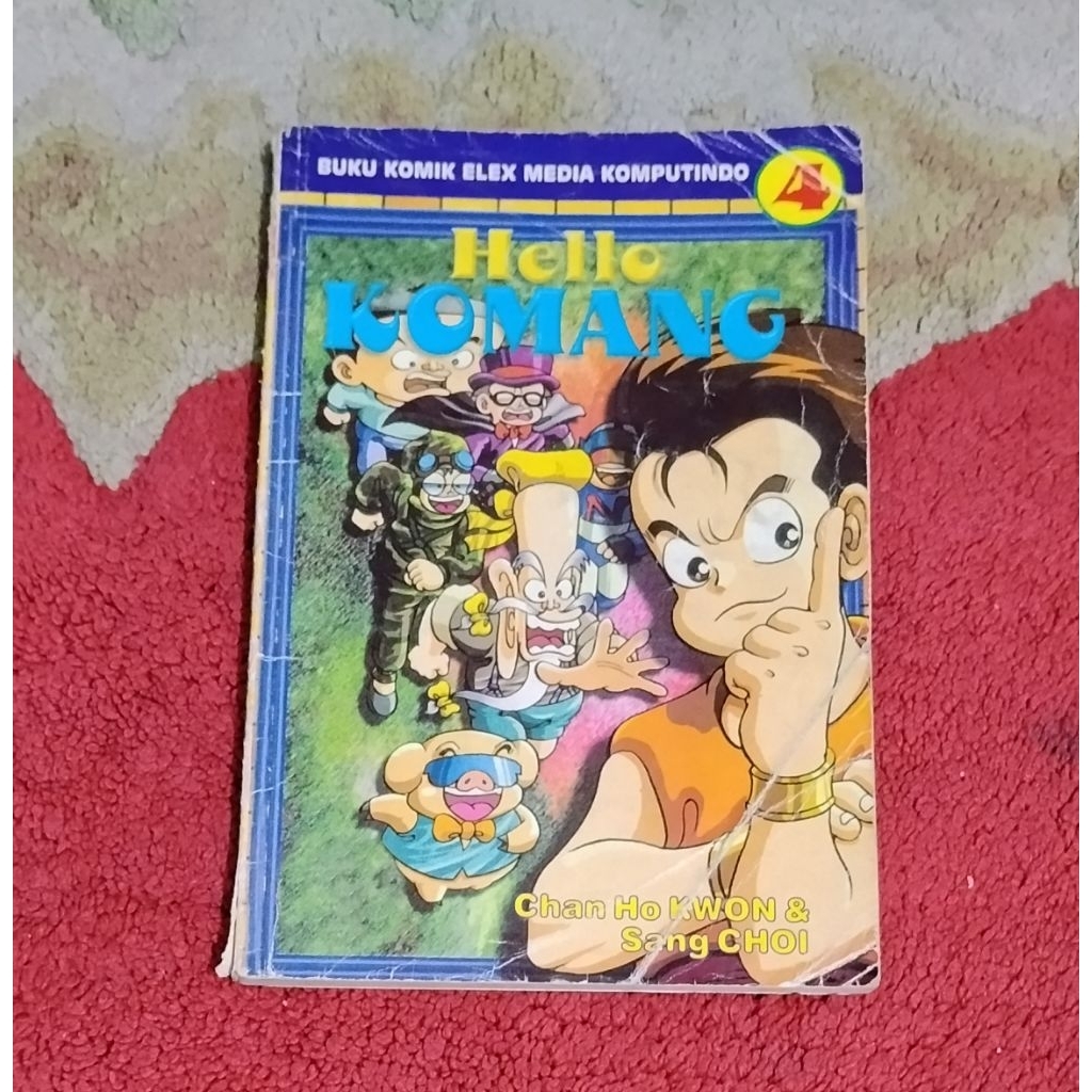 Komik Kung Fu Komang "Hello Komang no 4" ORI preloved koleksi pribadi