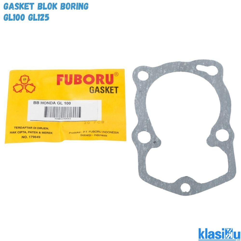 Gasket Paking Blok Boring Gl 100 Gl 125 Gl Max Merk Fuboru