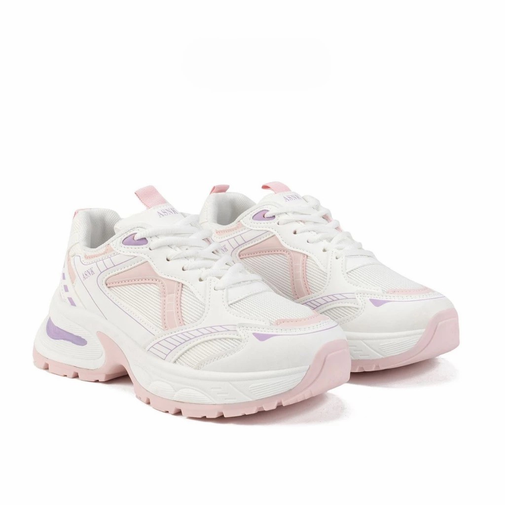 ASNK Sepatu Sneakers Wanita Korean Sport Bernapas